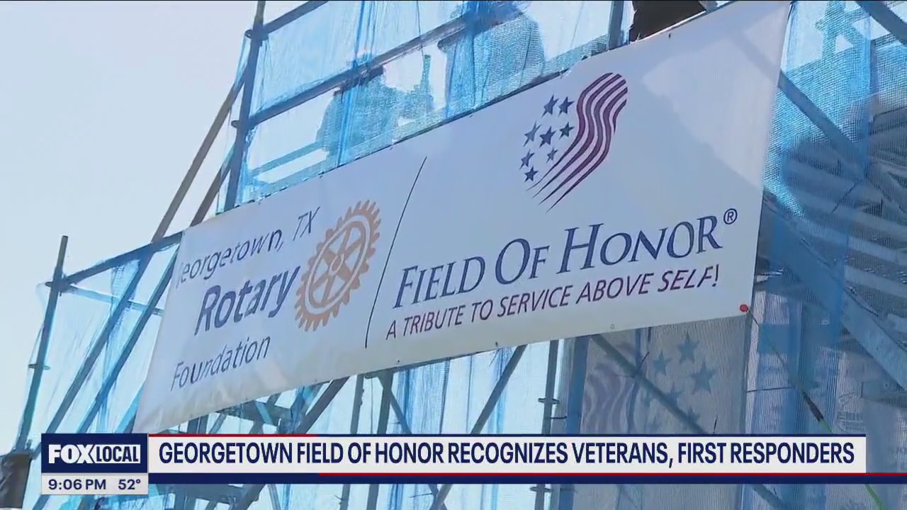 Georgetown Field of Honor recognizes veterans