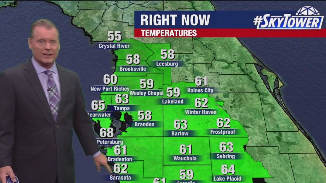Tampa Weather | Wednesday morning forecast