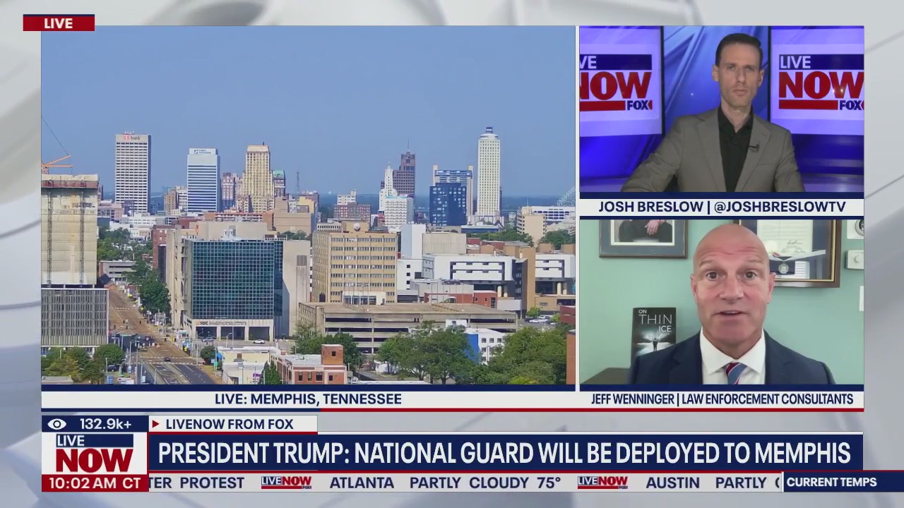 Trump to send National Guard troops to Memphis