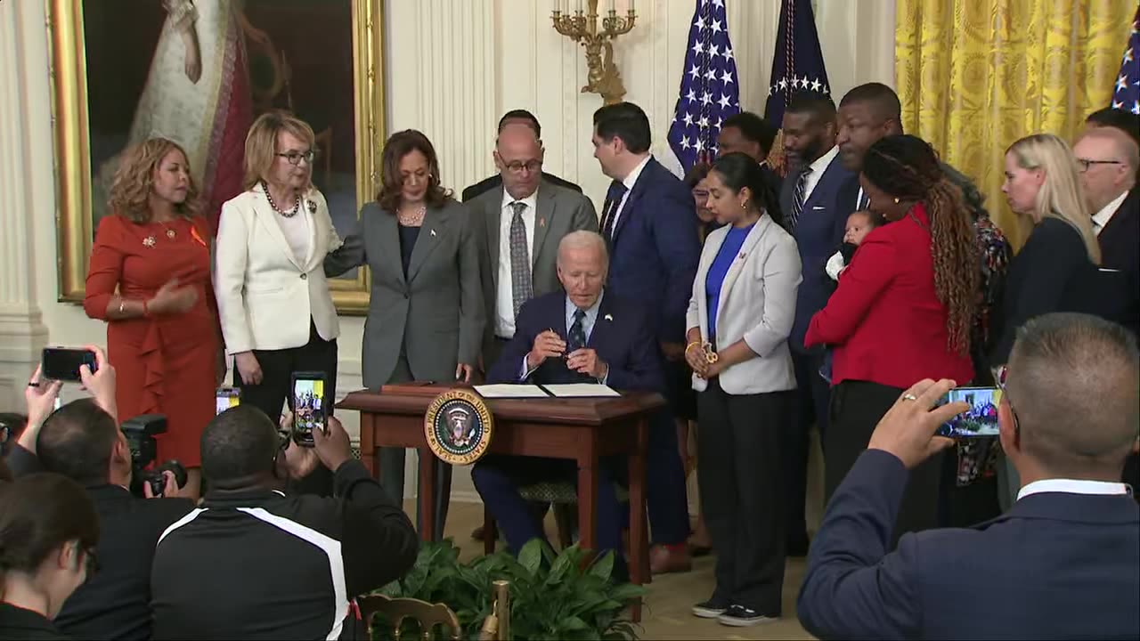 Harris, Biden on addressing gun violence: FULL REMARKS
