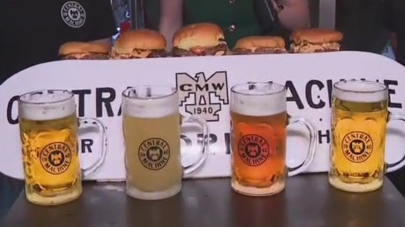 Austin Monthly Burger Bash at Central Machine Works
