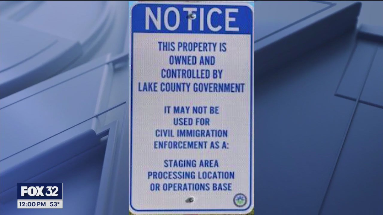 Lake, Will ban federal agents from using county-owned property