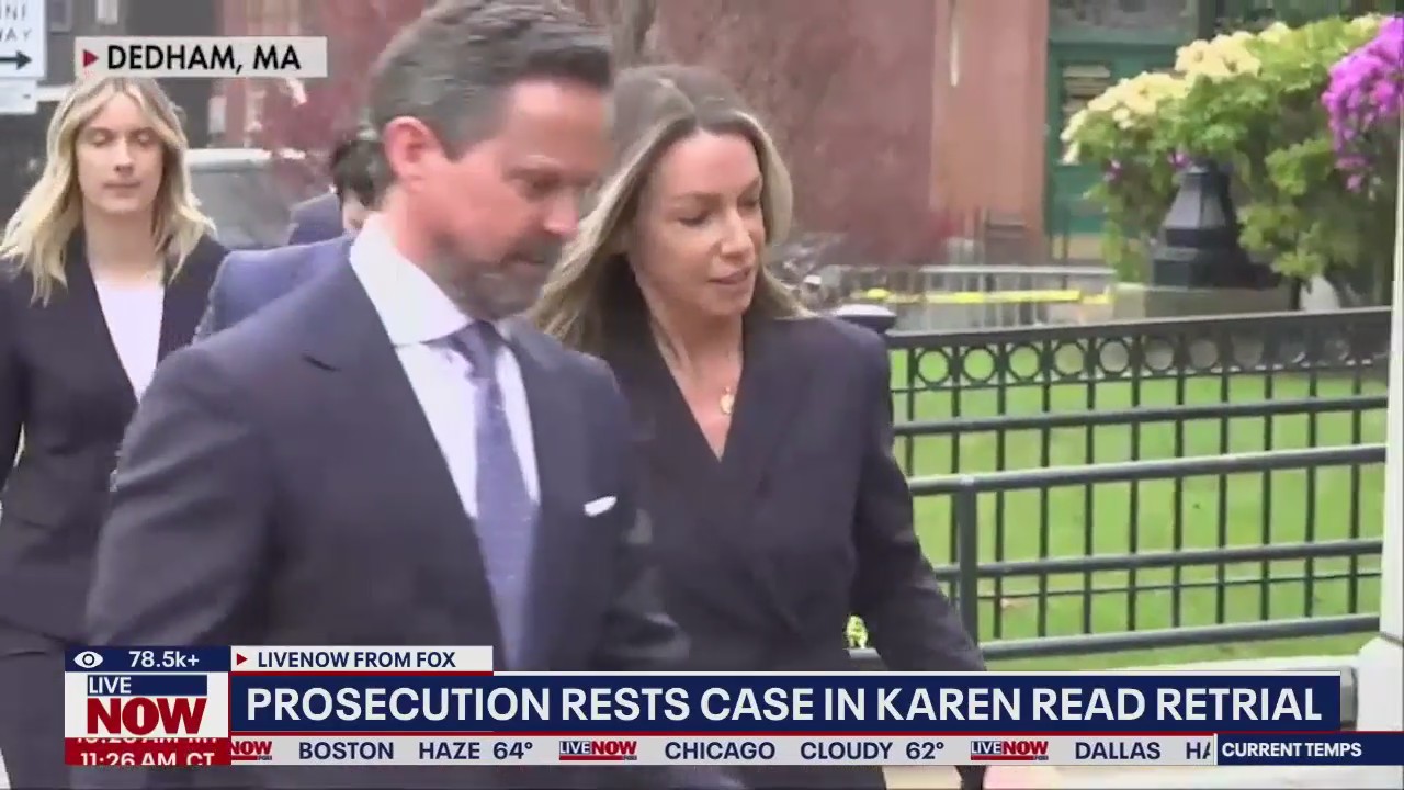 Prosecution rests case in Karen Read retrial