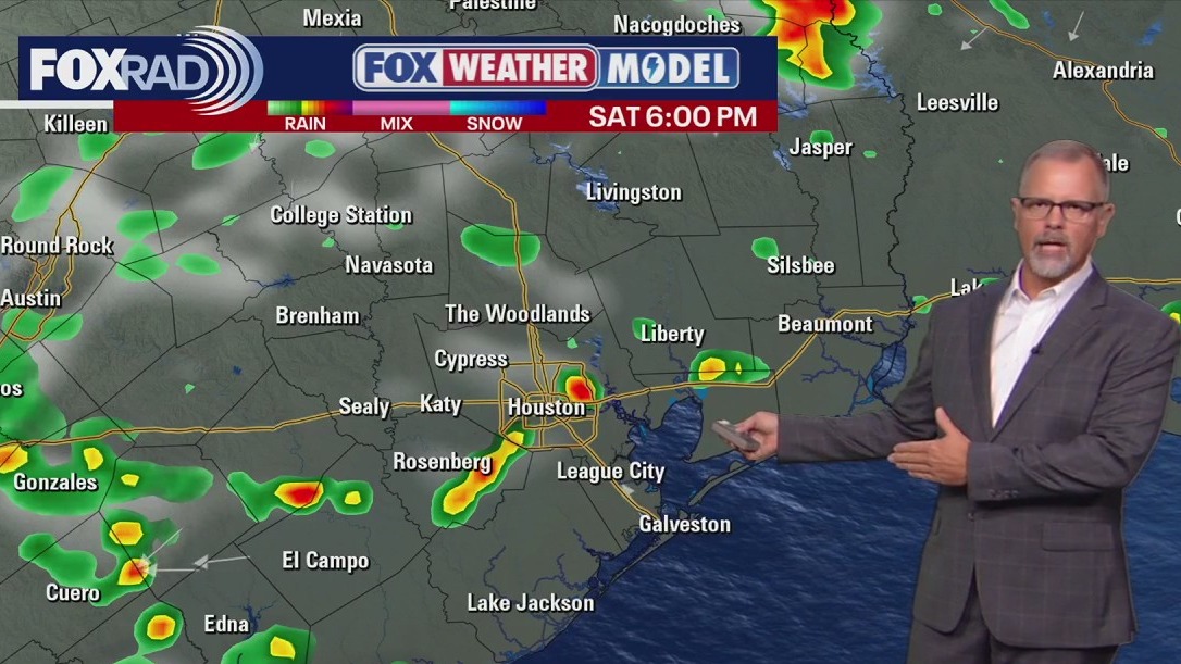 Houston weather: Marginal risk for flooding on Sunday