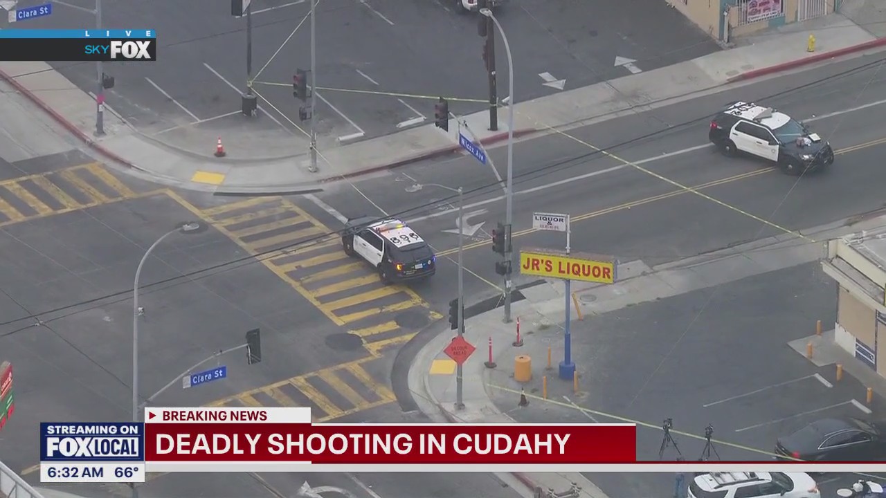 Man fatally shot in Cudahy | FOX 11 Los Angeles