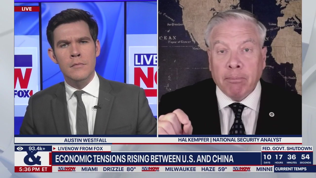 Economic tensions rise between the U.S. and China
