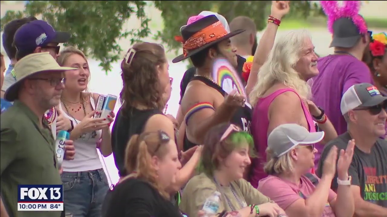St. Pete Pride Parade underway