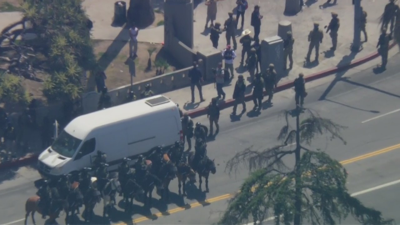 ICE operation underway in DTLA