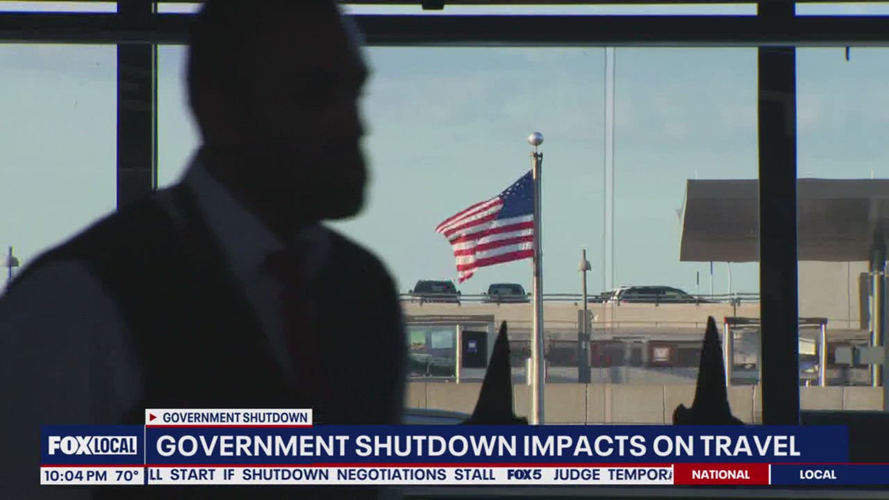 Government shutdown impacting travel