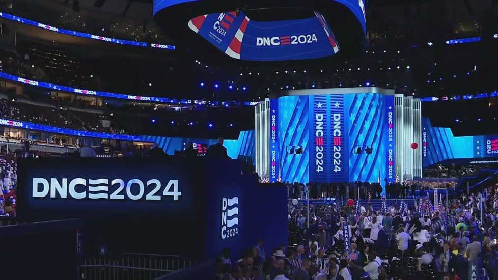 Kamala Harris accepts Democratic presidential nomination at DNC