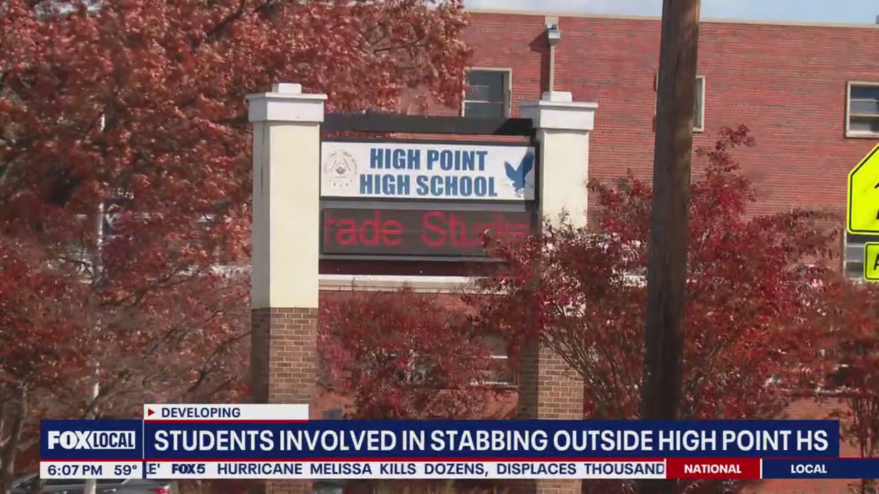 PG County high school goes on lockdown after former student stabbed