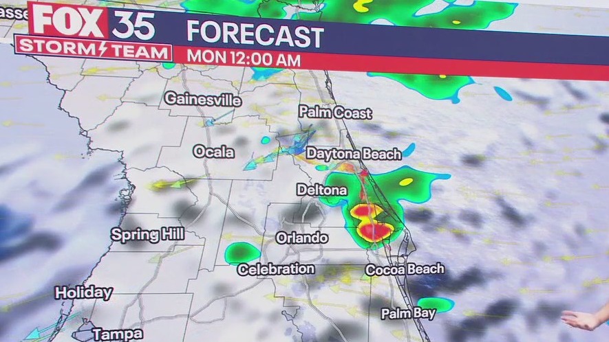 Timeline: How long until rain ends in Brevard, Lake counties?