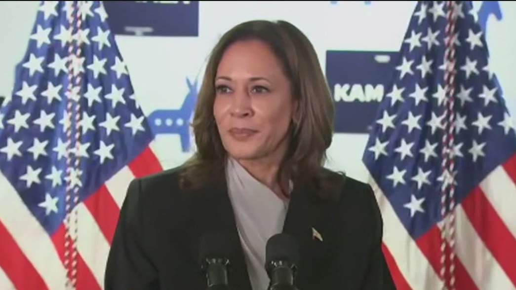 Harris comes out swinging