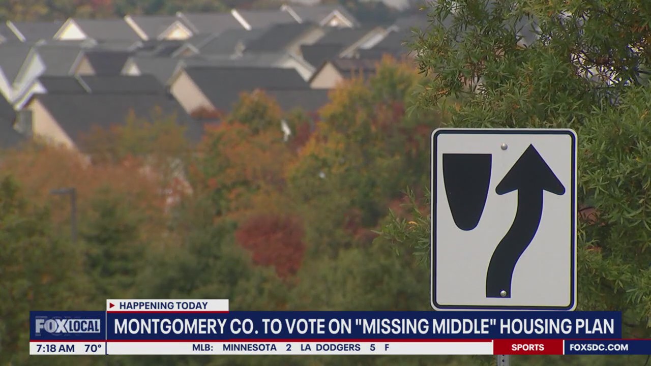 Montgomery County Council to vote on 'missing middle' plan for housing