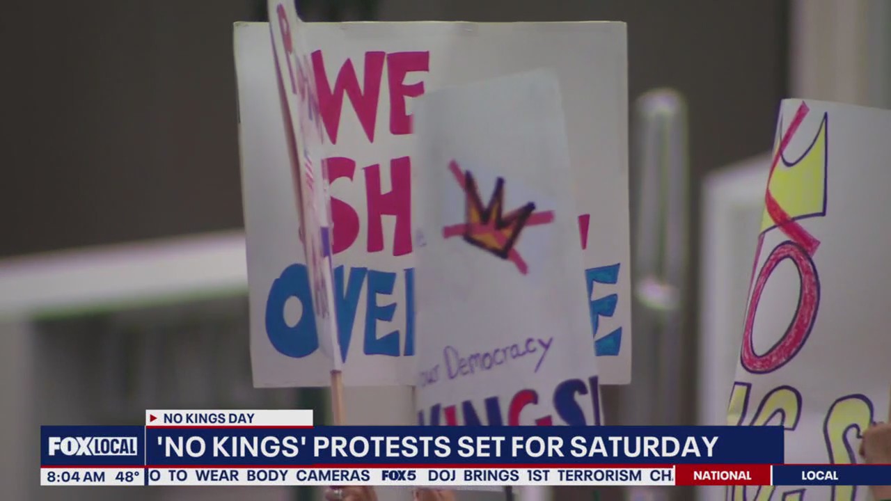 No Kings protests return to DC this weekend