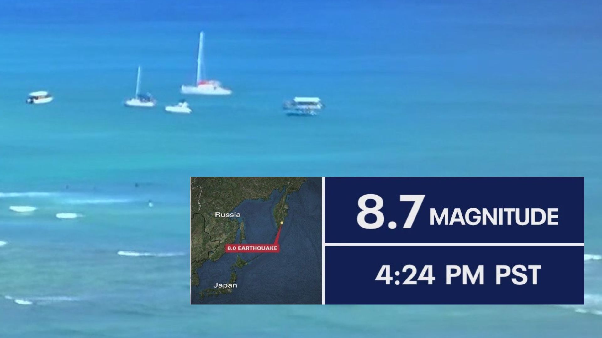 8.7 magnitude earthquake off coast of Russia triggers tsunami watch for California 8.7 magnitude earthquake off coast of Russia triggers tsunami watch for California