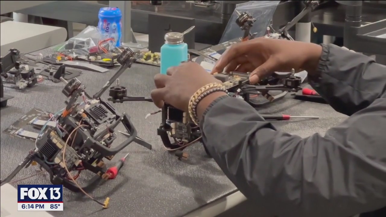 Drone company sets up home base in Tampa