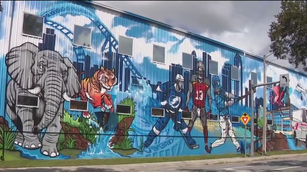 New mural sparks revitalization in Tampa