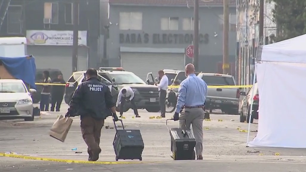 V streljanju na zabavi v Los Angelesu umrla dva, šest ranjenih