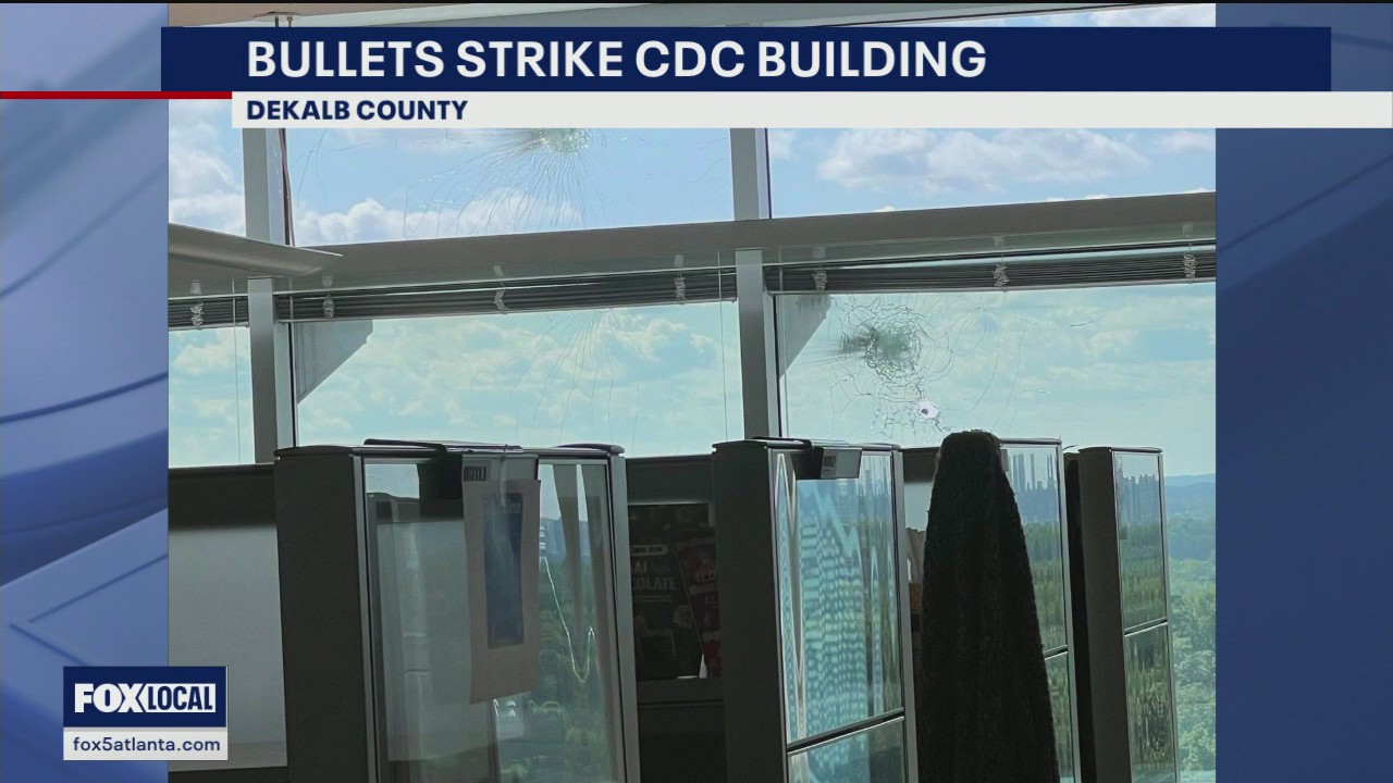 CDC windows hit with bullets amid ongoing active shooter scene near Emory Point