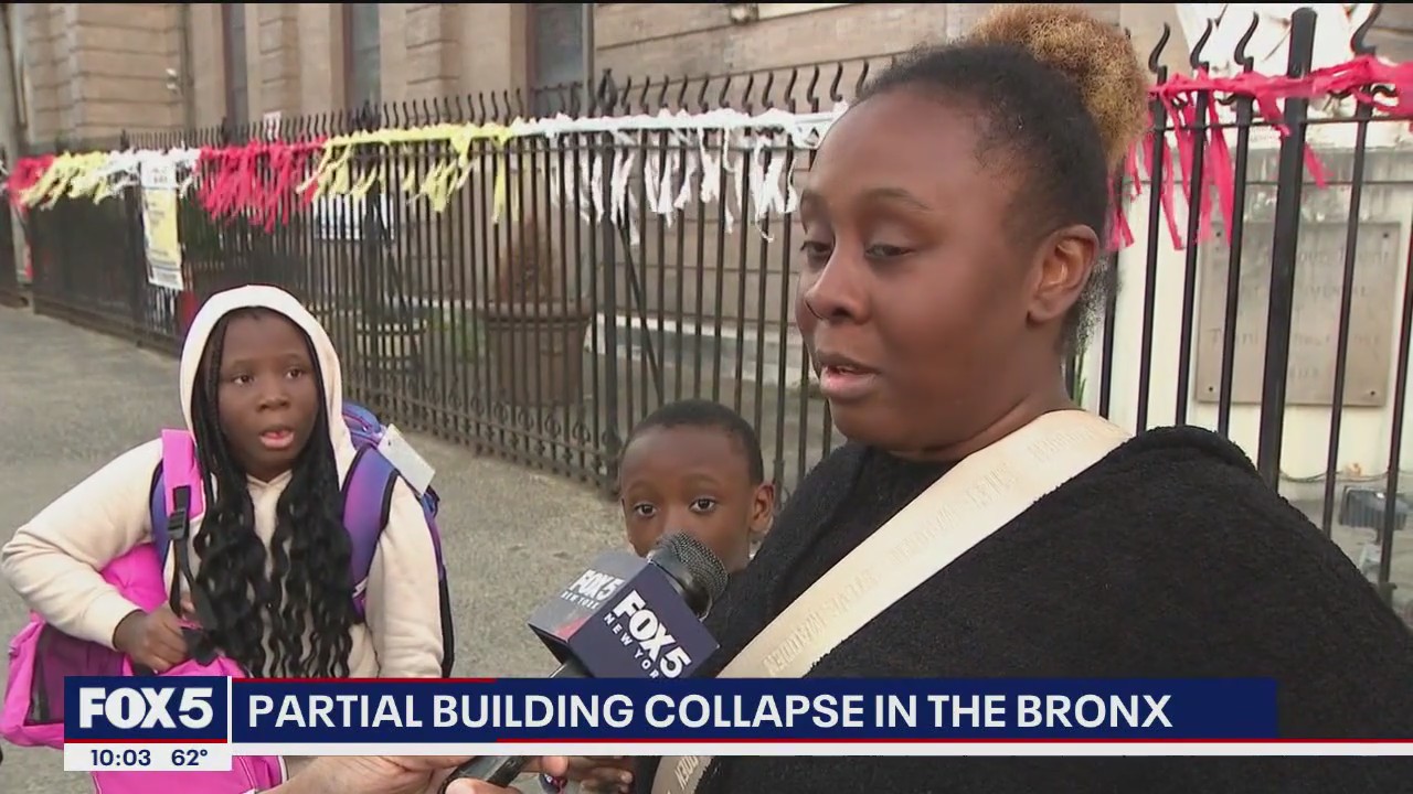 'It's unsafe,' Residents react to partial building collapse after explosion in the Bronx
