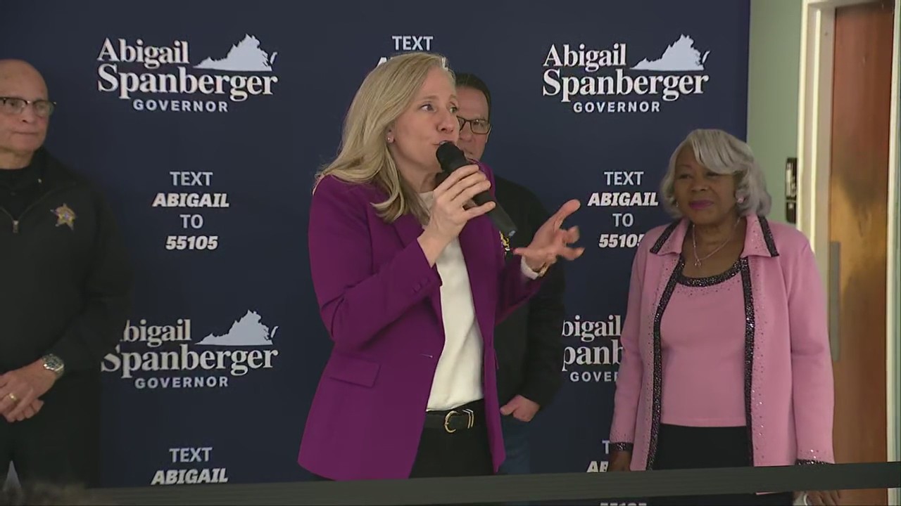 WATCH: Abigail Spanberger campaigns in Portsmouth, VA