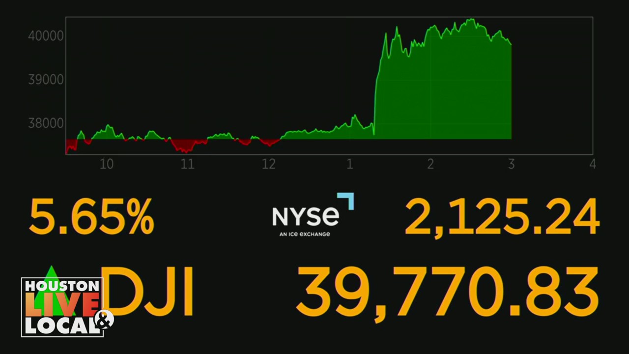 Stock market responds to tariff pause Houston Live & Local