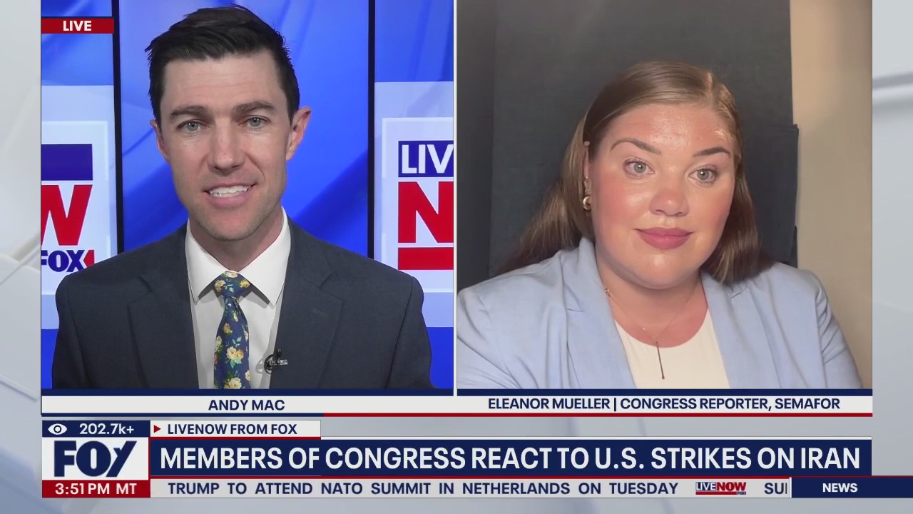 Members of Congress react to U.S. strikes on Iran