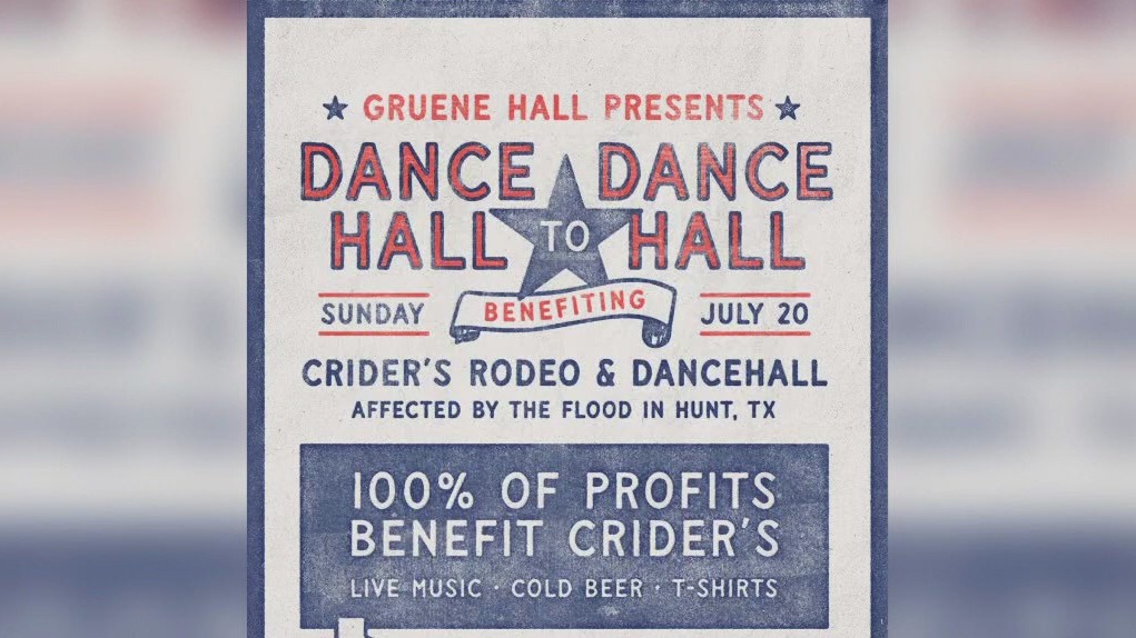 Gruene Hall to host fundraiser for Crider's