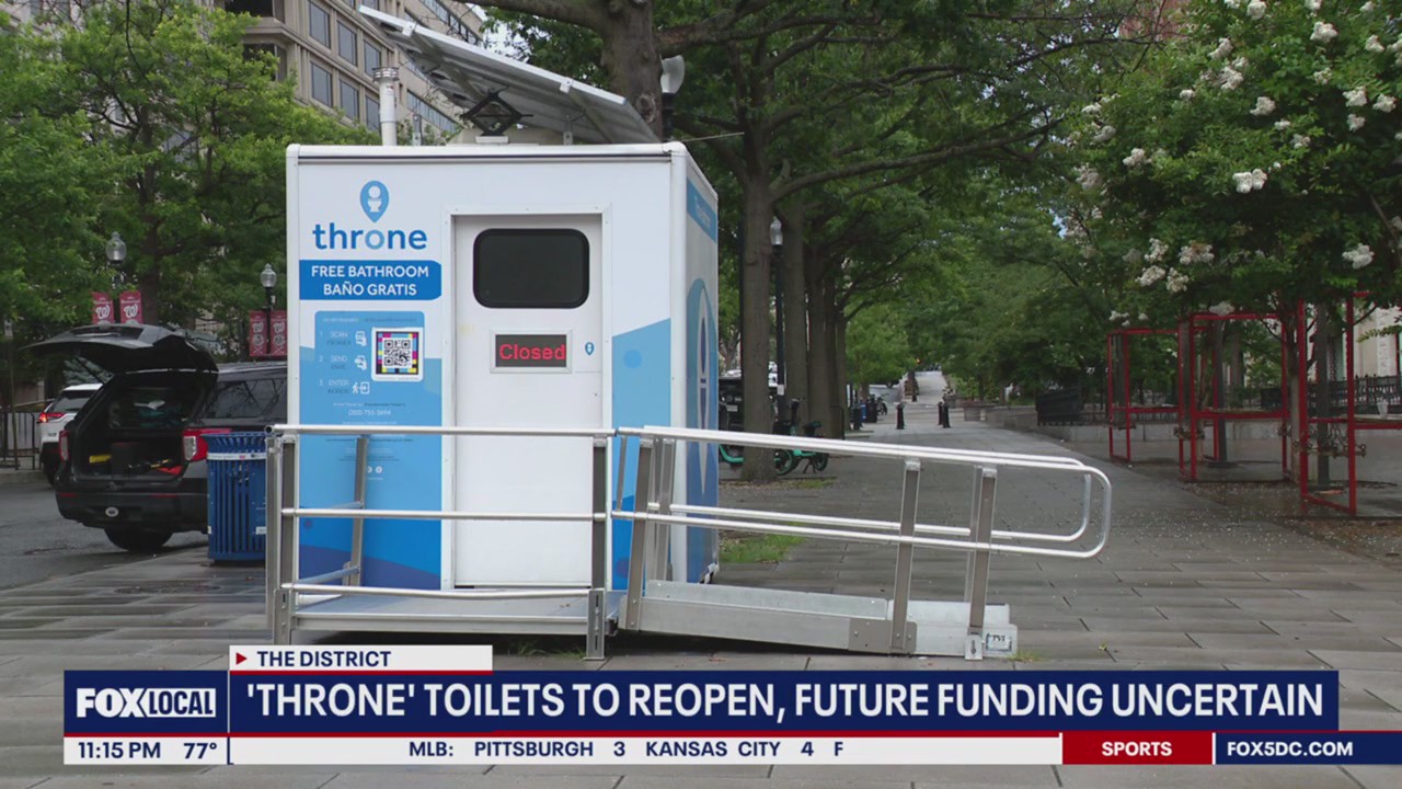 D.C.'s public toilets closed, at least for now