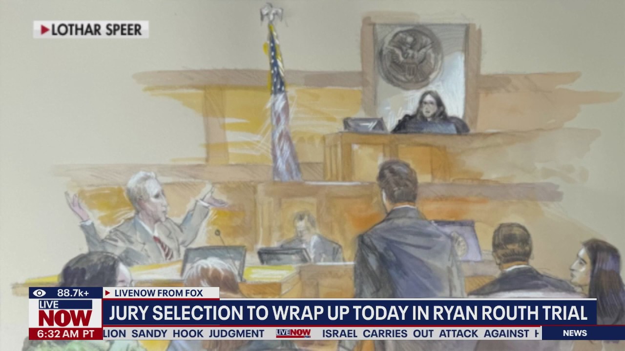 Jury selection to wrap today in Ryan Routh trial
