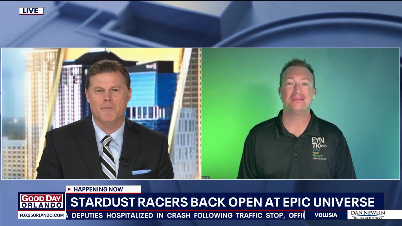 Stardust Racers now back open at Epic Universe