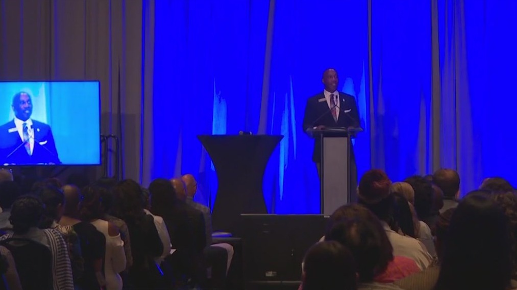 Gwinnett County teachers welcome ceremony