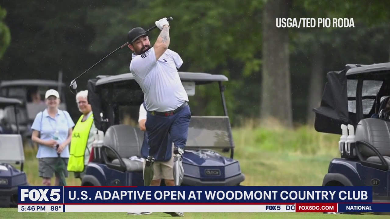 US Adaptive Open golf tournament held at Rockville country club