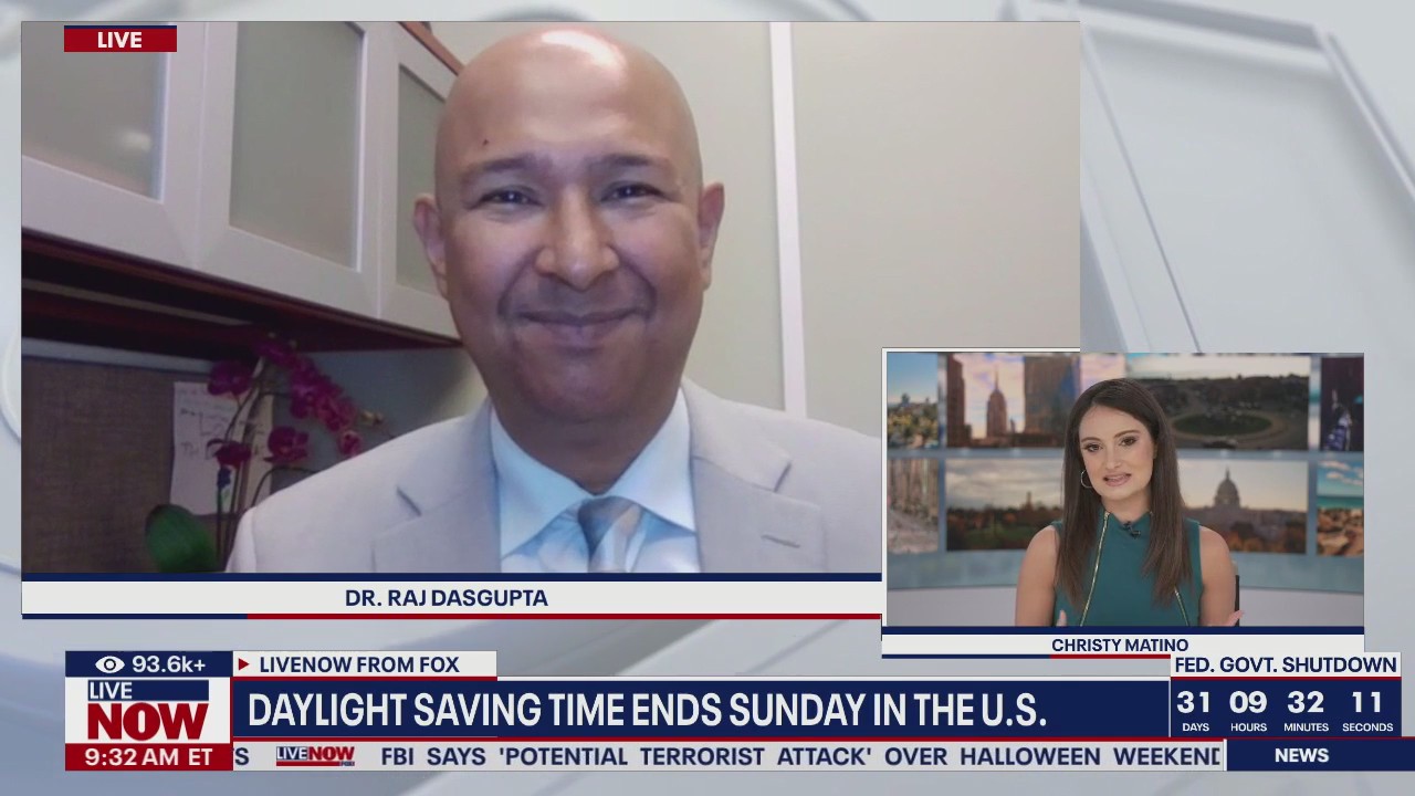 Daylight Saving Time ends Sunday