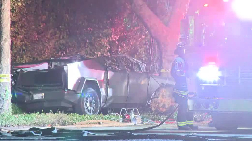 Tesla Cybertruck crash kills 3 students in NorCal