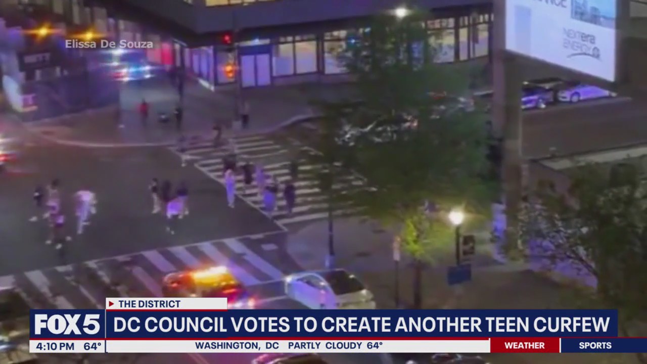 D.C. Council votes to create another teen curfew