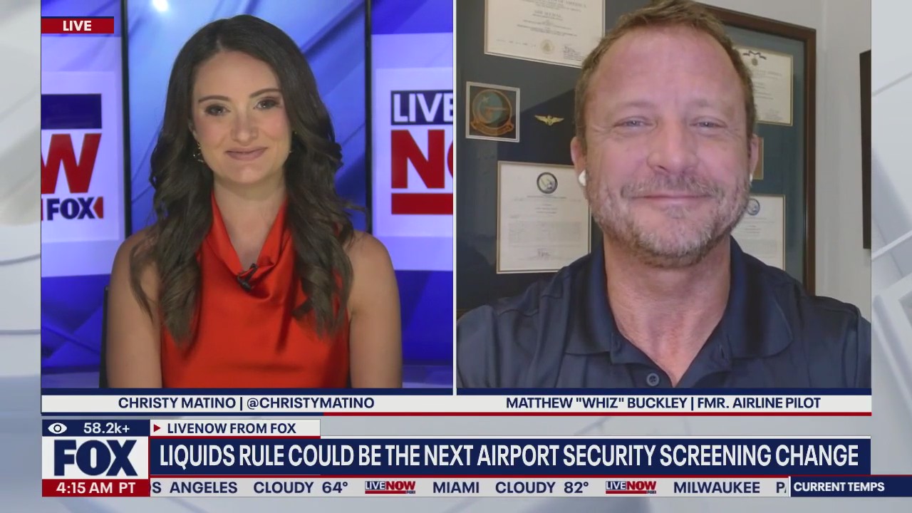 Liquid rules could be changing at the airport