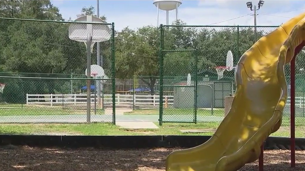 Search for person who shot at basketball court