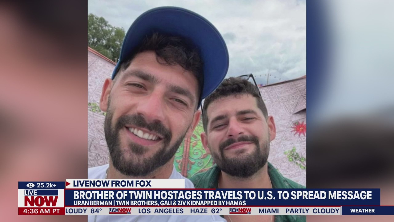 Twin brothers held hostage by Hamas