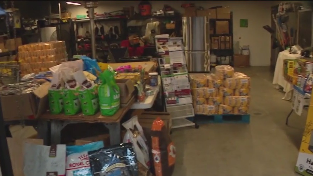 Charley’s World | Pet pantry at the Humane Society