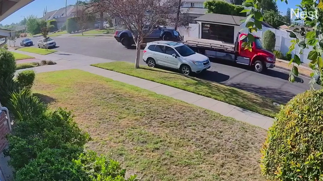 VIDEO: Truck theft goes wrong