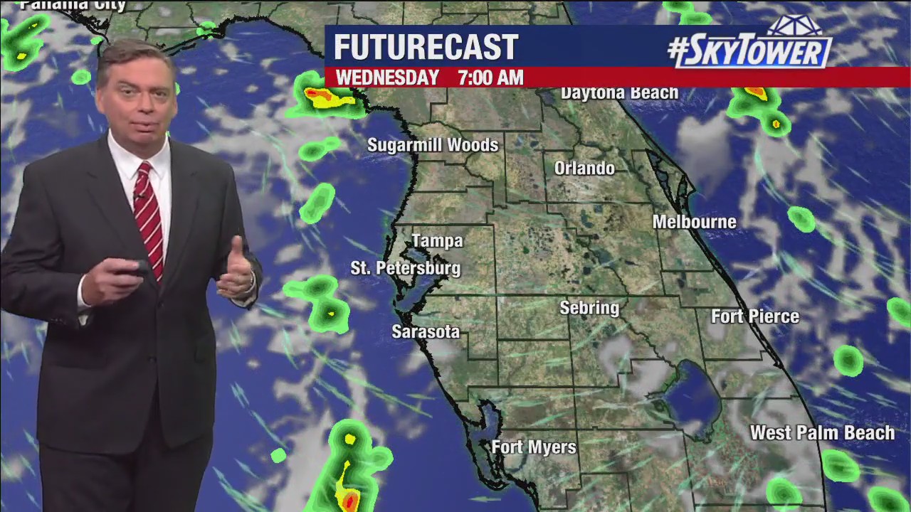 Tampa Bay weather | Afternoon storms Tuesday