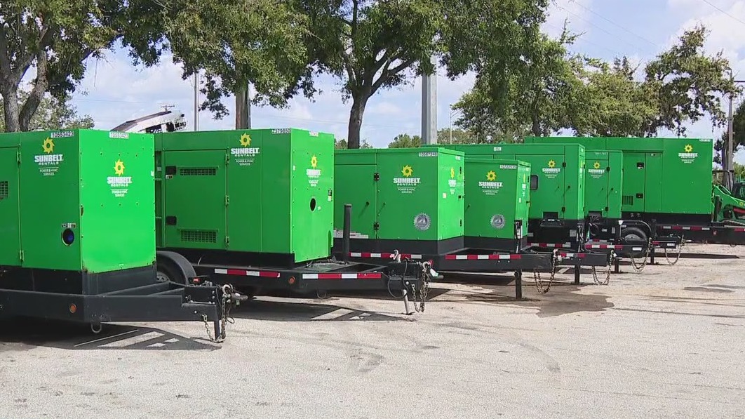 Tampa highlights pump station backup generators