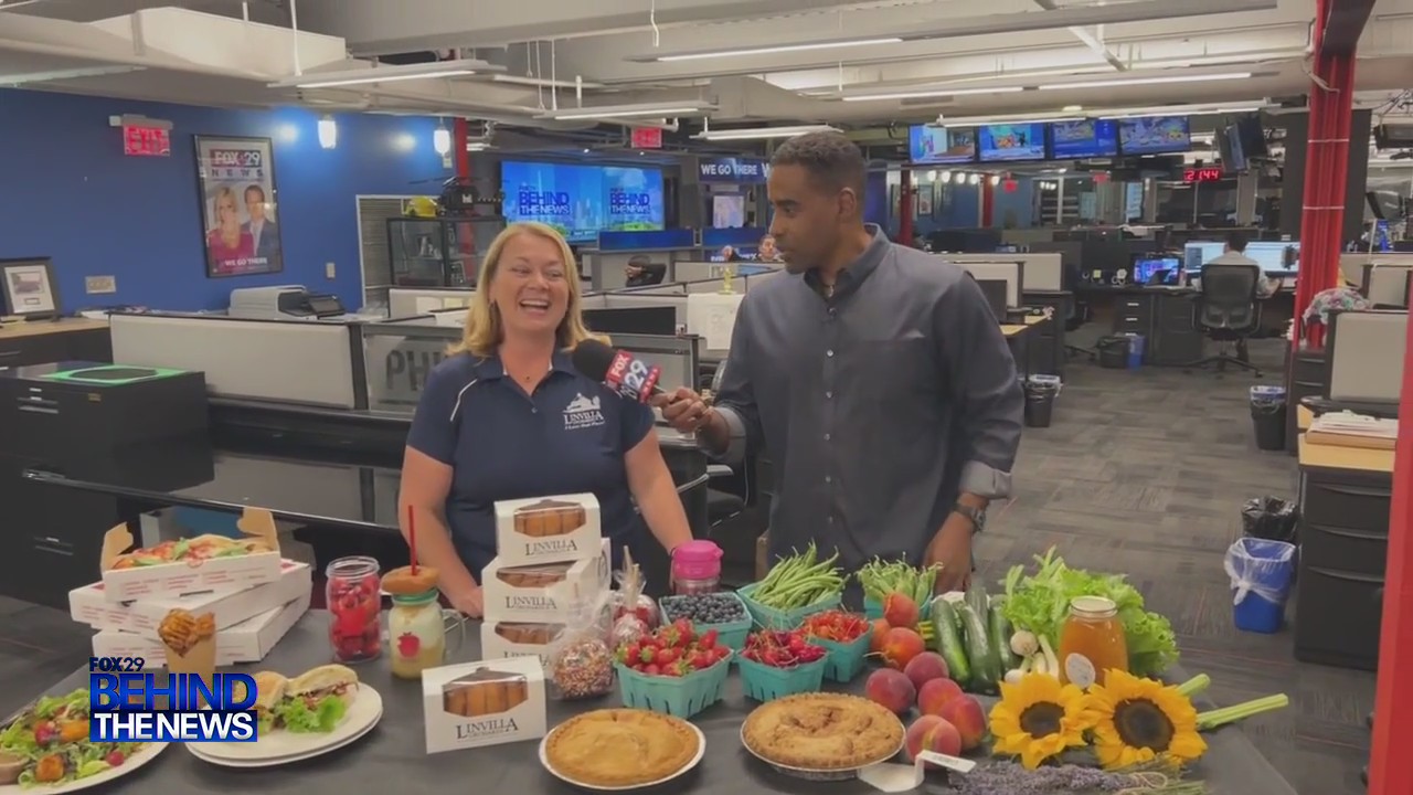 FOX 29 Behind The News: What's For Dinner? - Linvilla Orchards