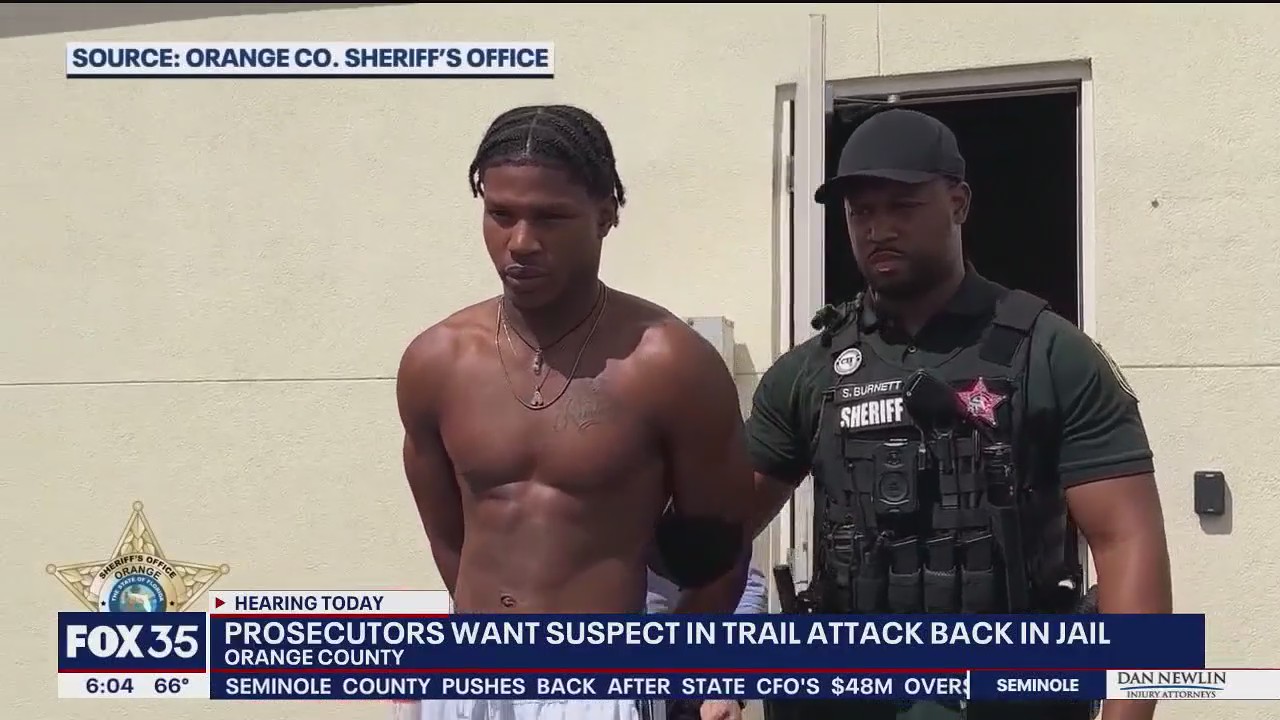 Trail attack suspect back in court today