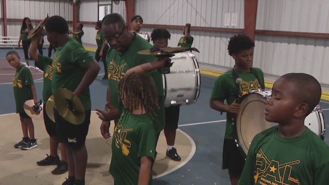 Music with a mission; Pinellas Police host drumline