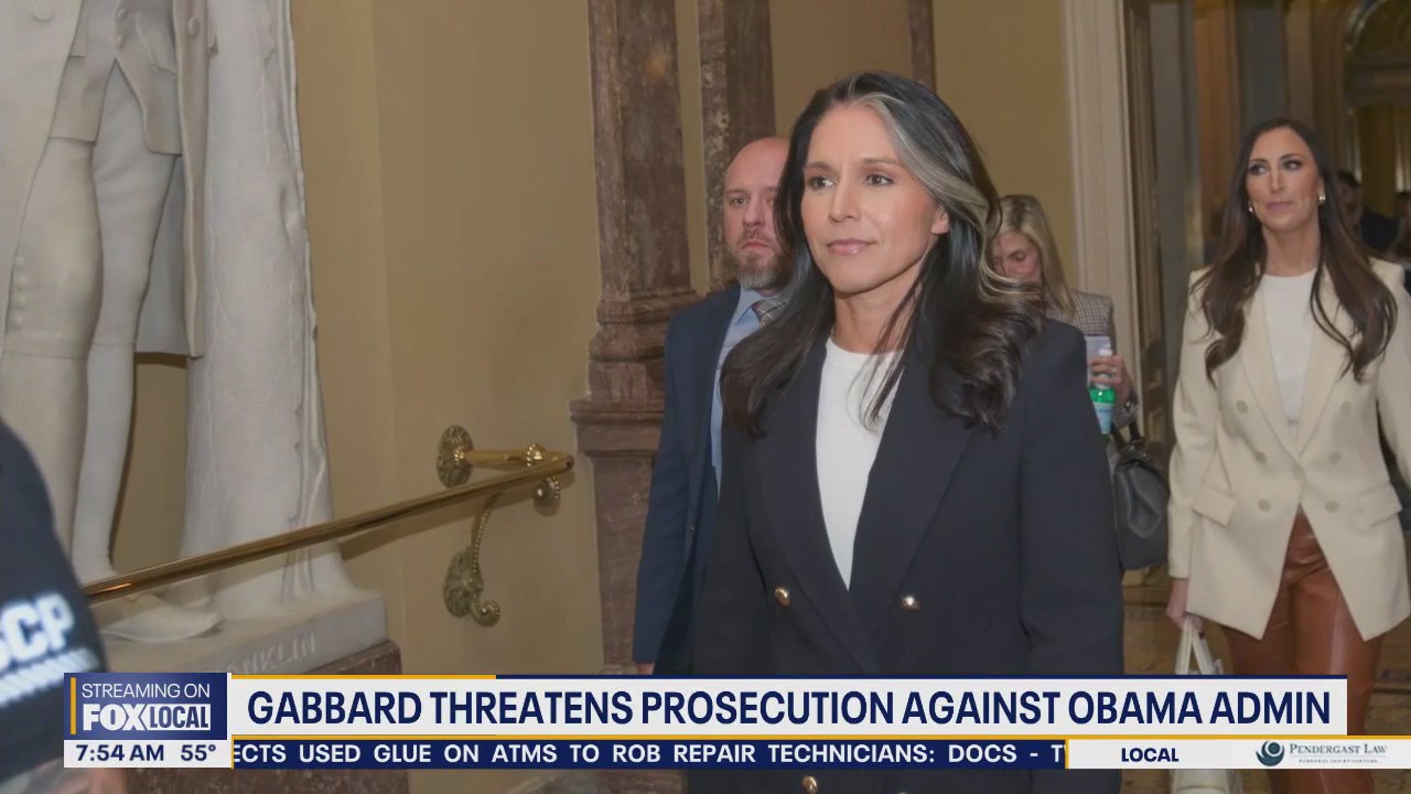 Tulsi Gabbard threatens prosecution agains Obama administration