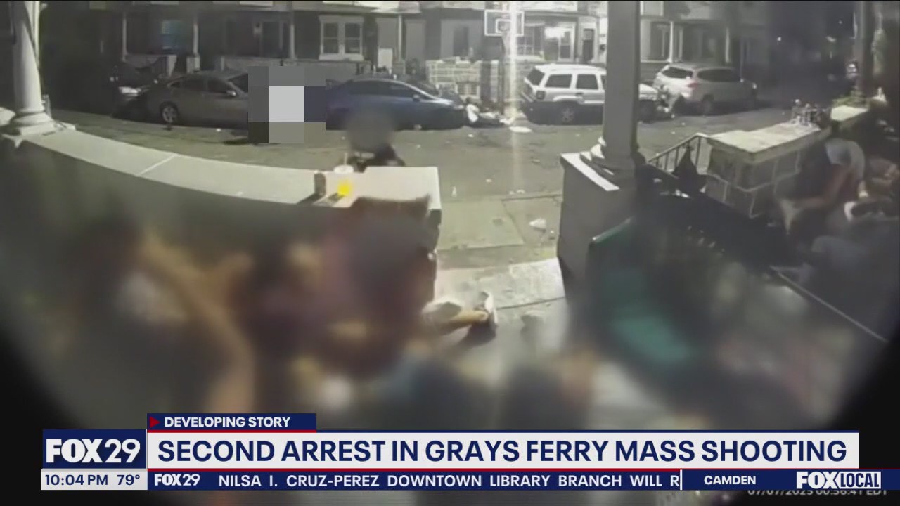 Second arrest made in Grays Ferry mass shooting