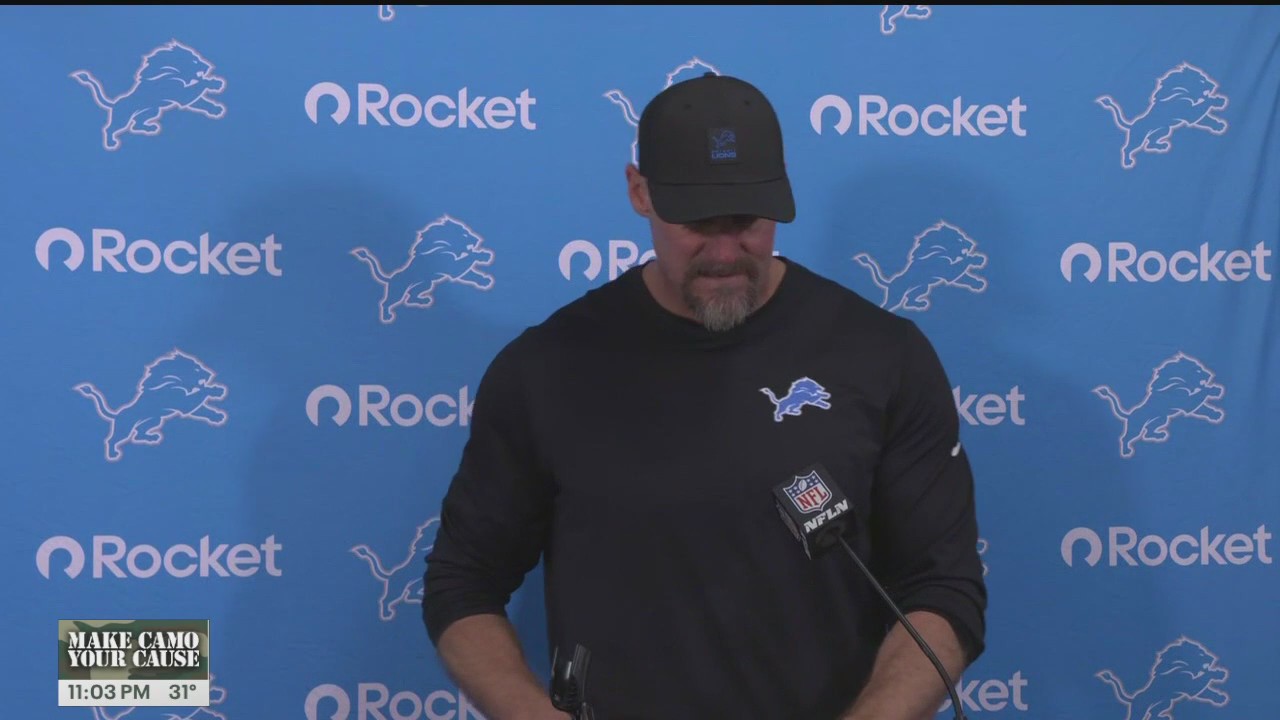 Dan Campbell, Jahmyr Gibbs talk about Lions win over Washington